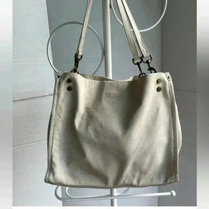 American Leather Company 3 zip Shoulder Bag